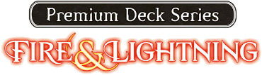logo officiel de l'édition Premium deck series : Fire and Lightning