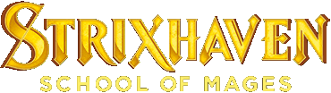 logo officiel de l'édition Strixhaven : l'académie des mages